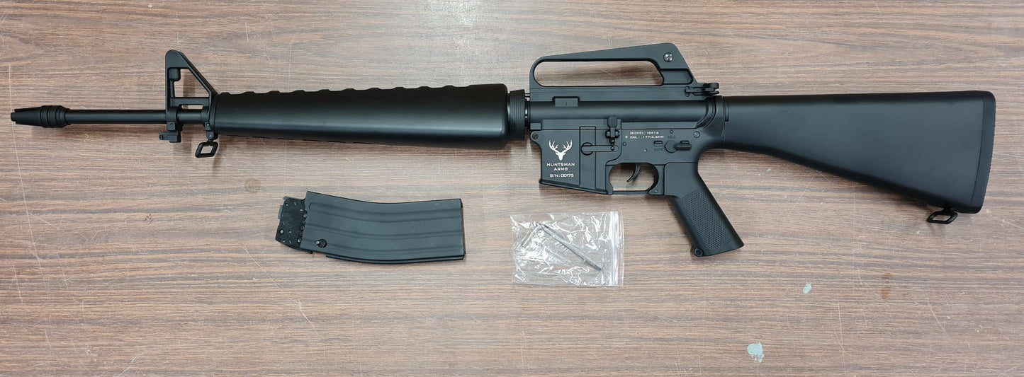Huntsman Arms .177/4.5mm M16 V Rifle (Co2 Powered - Black)