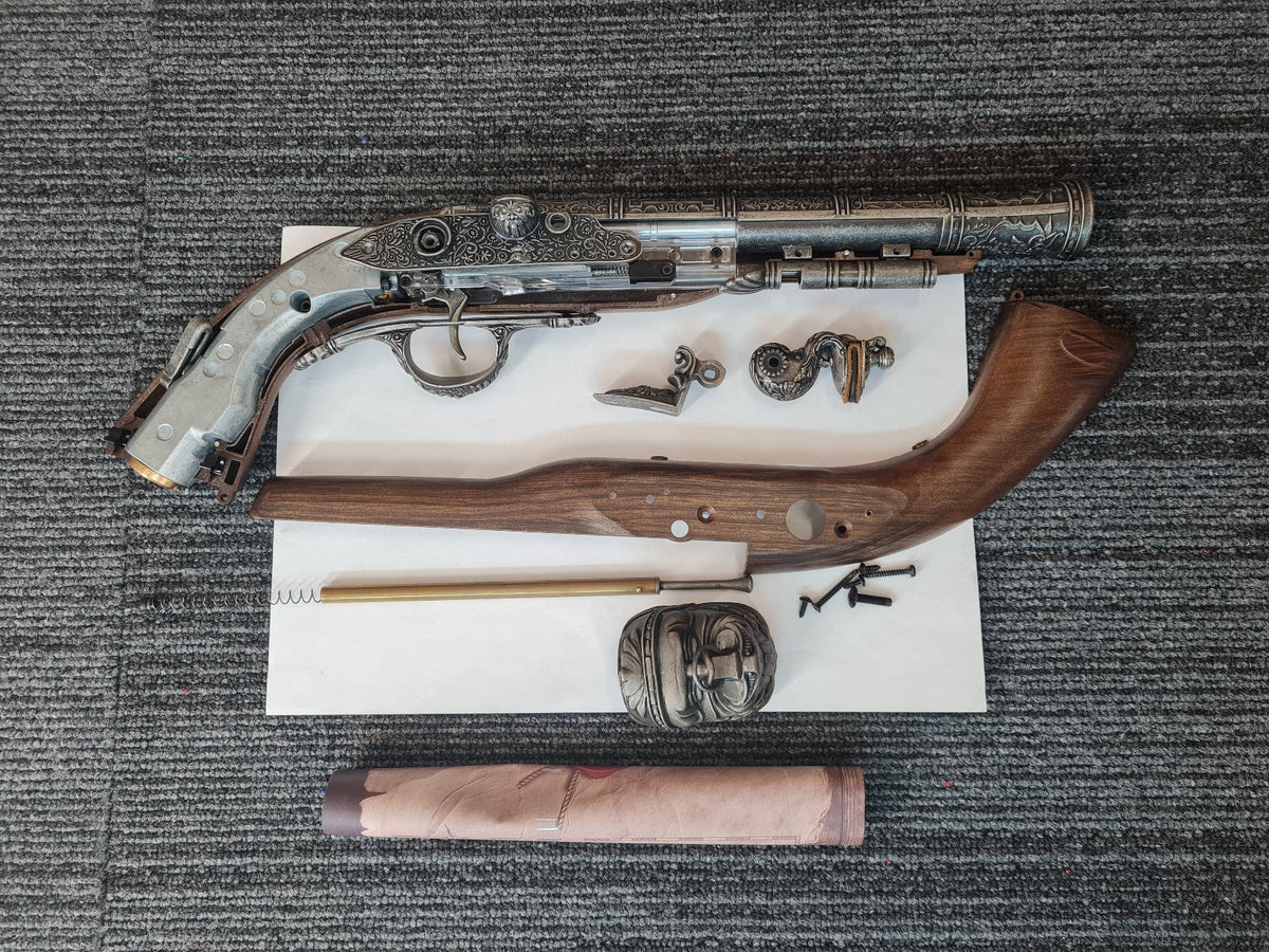 HFC Pirate Flintlock Co2 (18th Century - HG-502BN - Silver)