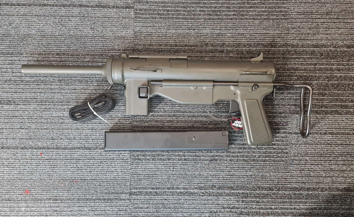 Snow Wolf M3A1 Grease SMG (Grey/Green - SW-06-01) / Snow Wolf M3A1 Grease SMG (Grey/Green - SW-06-02)
