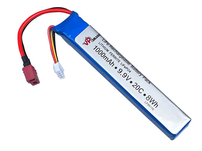 ACM 9.9V 1000mAh 20C/40C LiFe Mini Stick Battery (Deans Connector)
