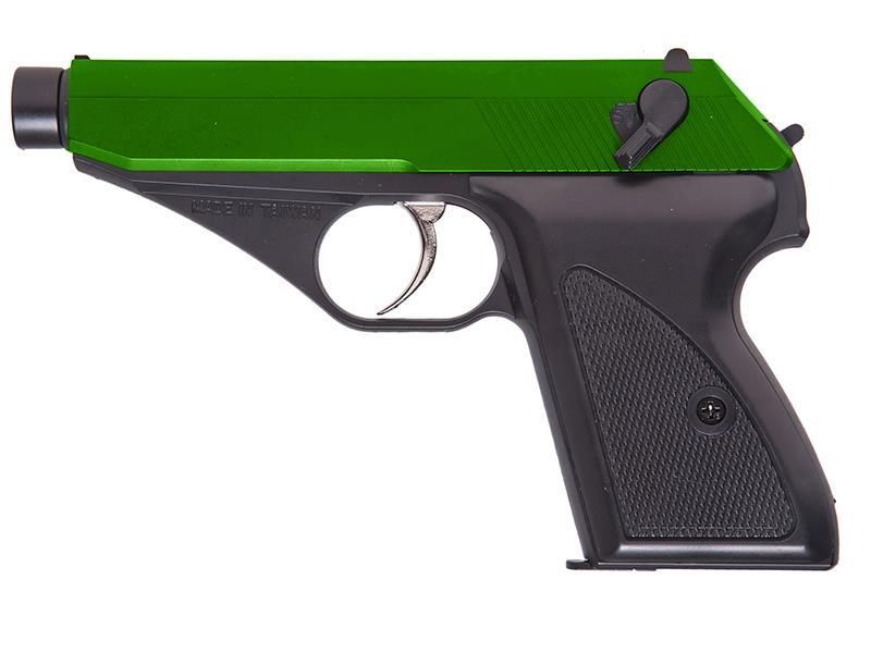 HFC PPK Non Blowback Gas Pistol (Green - GGH-0402B)