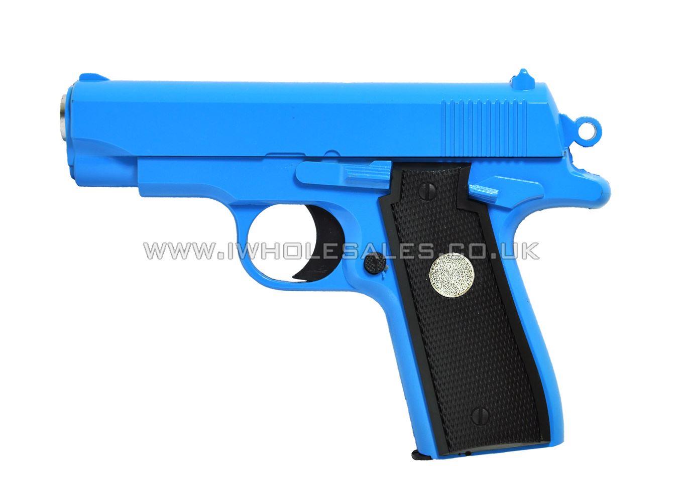 Galaxy G22 Spring Metal Pistol (G22 - Blue)