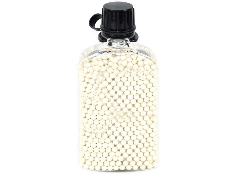 Big Foot Diamond Precision 0.20G White BB Pellets (2000 Rounds - Water/BB Canteen Bottle - Clear)