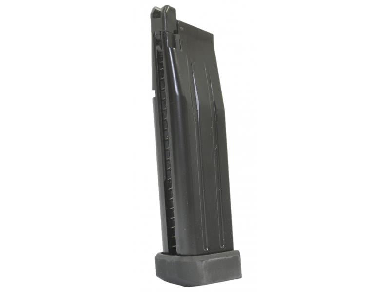 WE Hi-Capa 5.1/3.8/7.1 Gas Magazine (28+1 Rounds - Black - Metal)
