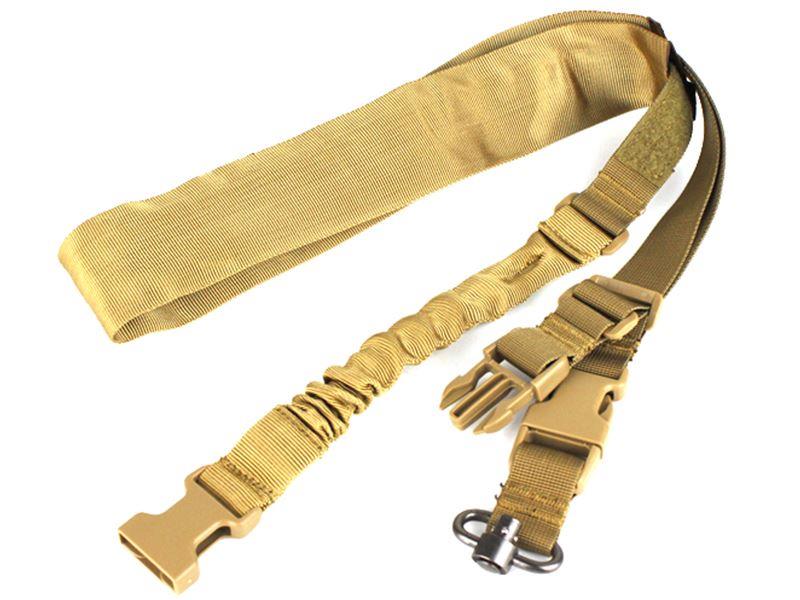 Big Foot Spring Sling with Ring (Nylon) (Tan)