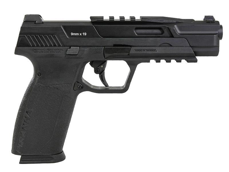 G&G Piranha TR Gas Blowback Airsoft Pistol (Black - GAS-PRN-TOR-BBB-UCM)