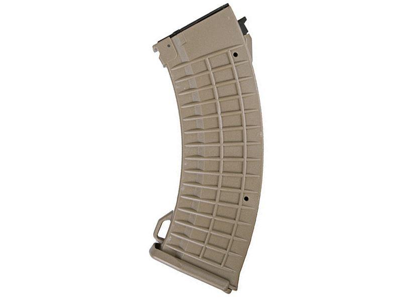 Battleaxe Hi-Cap Magazine AK Waffle 500 Rounds (B18 - Tan)