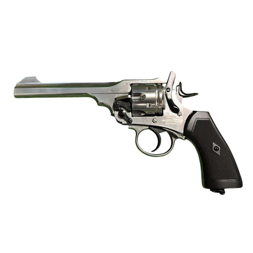 Borner WS CO2 Revolver 4.5mm BB Silver