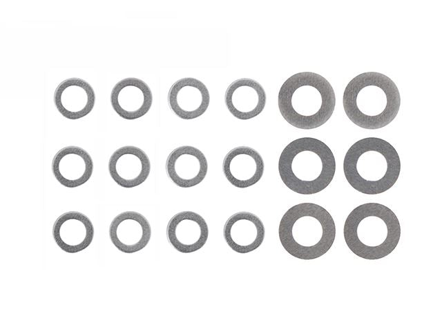 ELEMENT Gear Shim Set (6mm/7mm OD & 0.4mm/0.6mm Thickness)