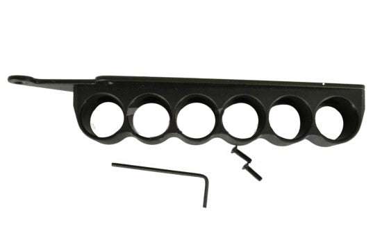 Cyma M870 Series Shotgun Shell Holder (Holds 6 Shells - Black - Metal - T71N)