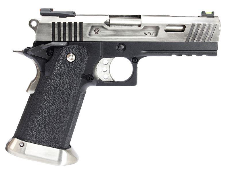 WE HI-CAPA 4.3 Allosaurus GBB Pistol (Silver Silde)