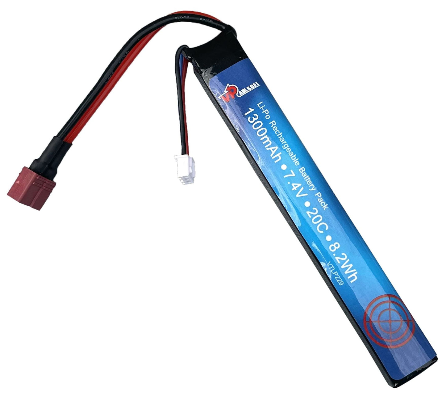 ACM 7.4v 1300mAh 20c Lipo Battery (Deans)