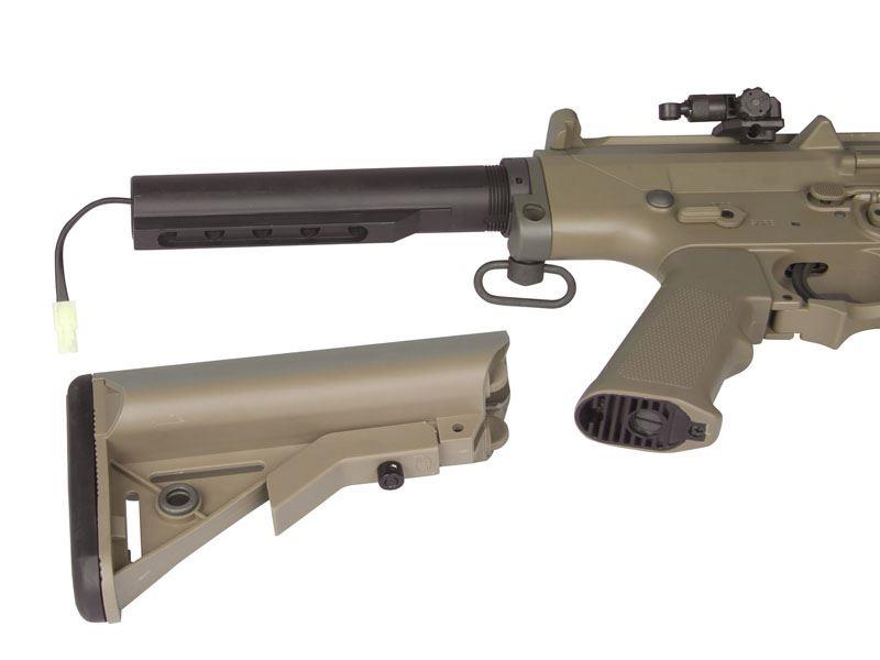 Ares SR25 DMR Sniper Rifle (Semi Only - 400 FPS - Tan - M110K - SR-011E)