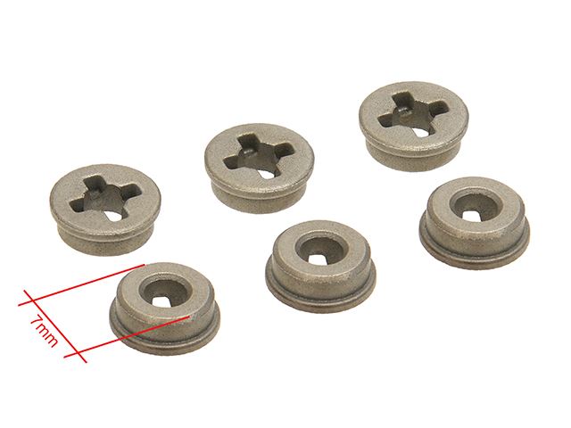 CYMA 7mm Gearbox Bushings High-Strength Upgrade Set (6 Pieces)