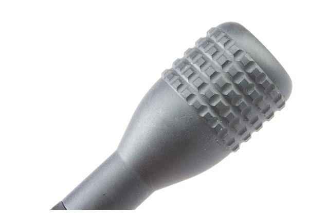 ARES Amoeba Striker Low-Profile Zinc Alloy CNC Cocking Handle (Type B) - Matte Gray (GS-CH-19)