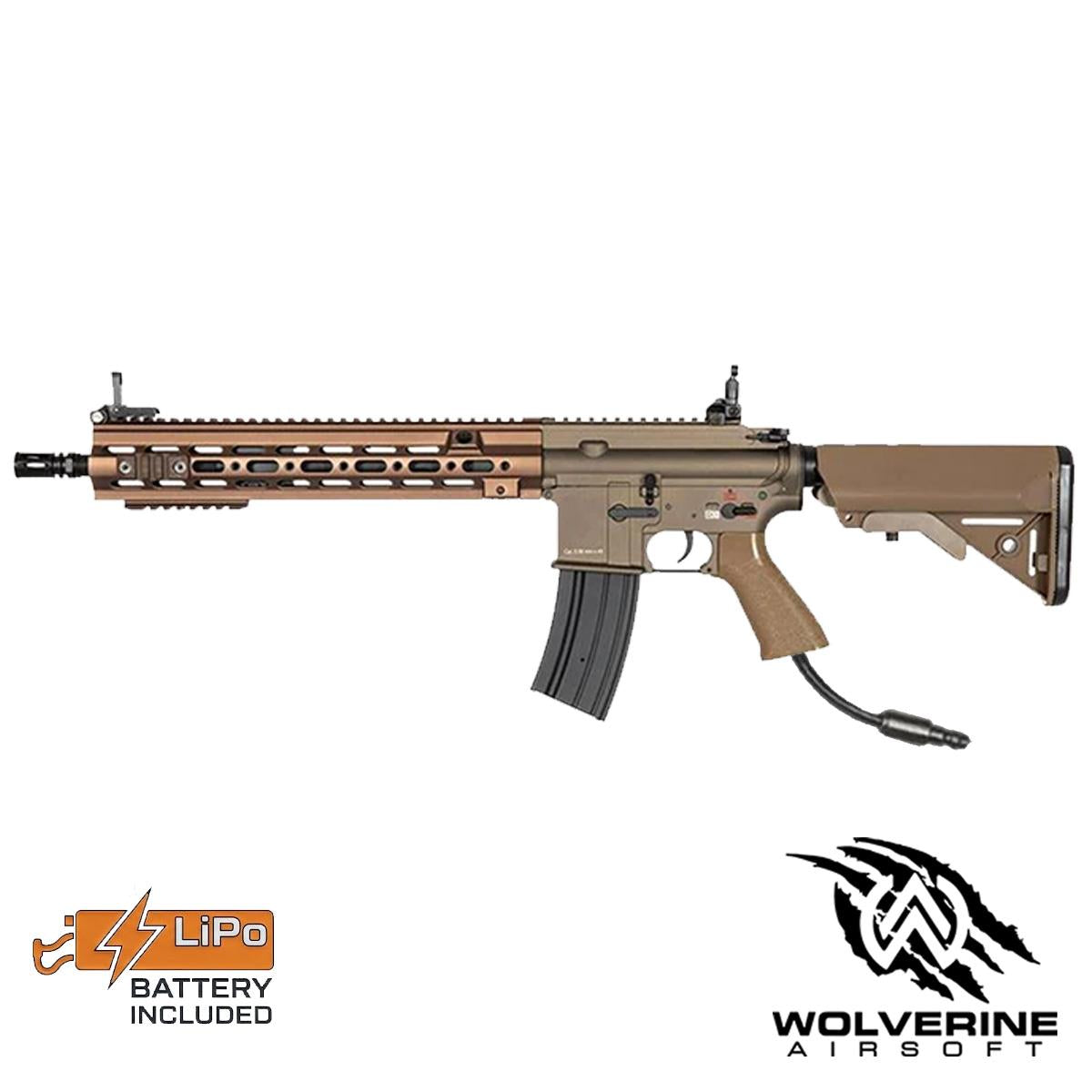 Double Bell M416 Long Tan HPA Wolverine INFERNO Gen 2