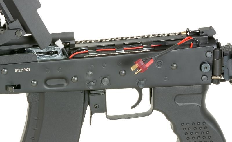 Cyma Platinum AKM Tactical AEG Rifle with Eshooter ETU GEN-2 (Black - CM113)