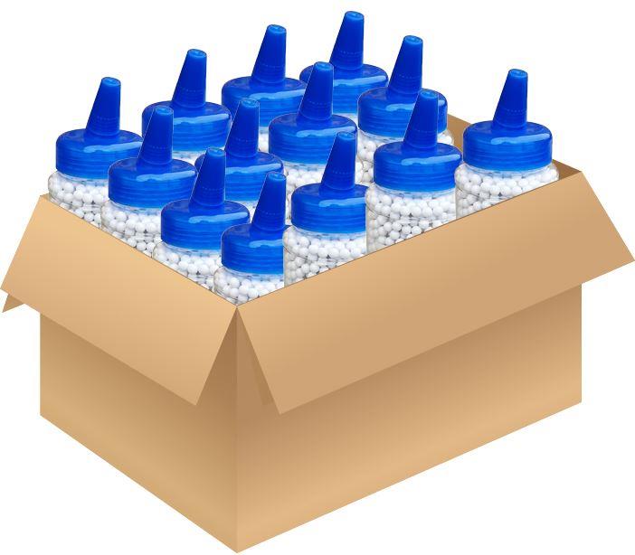 ACM 2000 BB Gun Pellets (White - 0.12g - 72 in a Box)