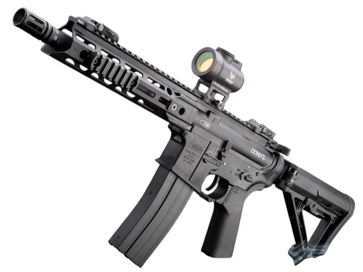 EMG x Daniel Defense DDM4 V7P EAG Electric Air Gun (EDGE II Gearbox - 4.5mm/.177 - sV7p) (inc. lipo bat. and charger)