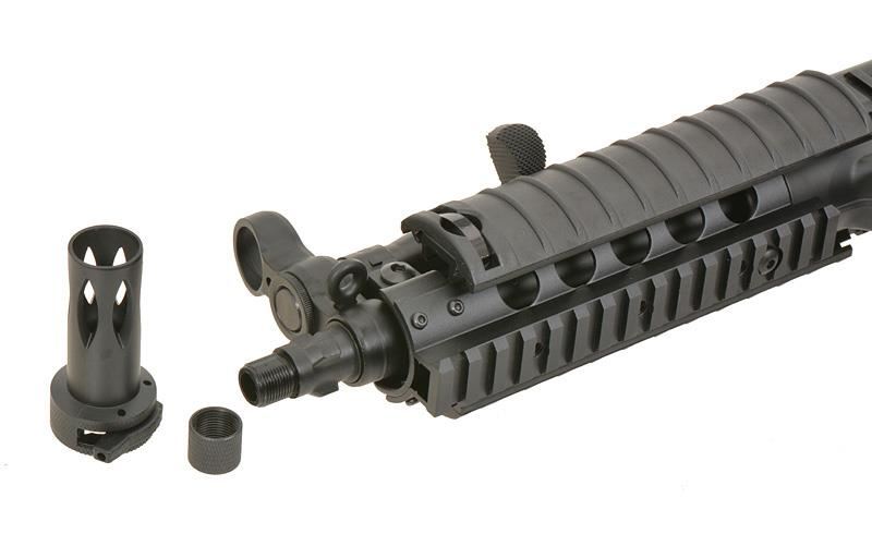 H&K MP5A4 RIS Full Metal AEG with Eshooter ETU GEN-2 (Umarex/Cyma - Black - CM041B)