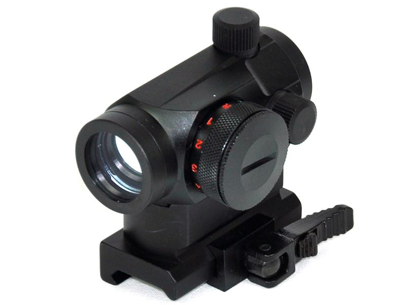 ACM M1 Red/Green Dot Scope an a Riser QD Mount (Plus RIS Mount) (Black)