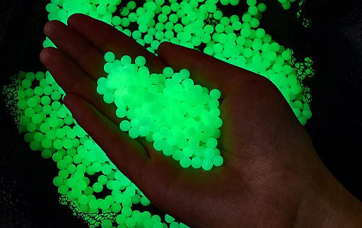 Gel Blaster Water Beads Pellets Bullets - Glow in The Dark/Tracer - 25 000 )