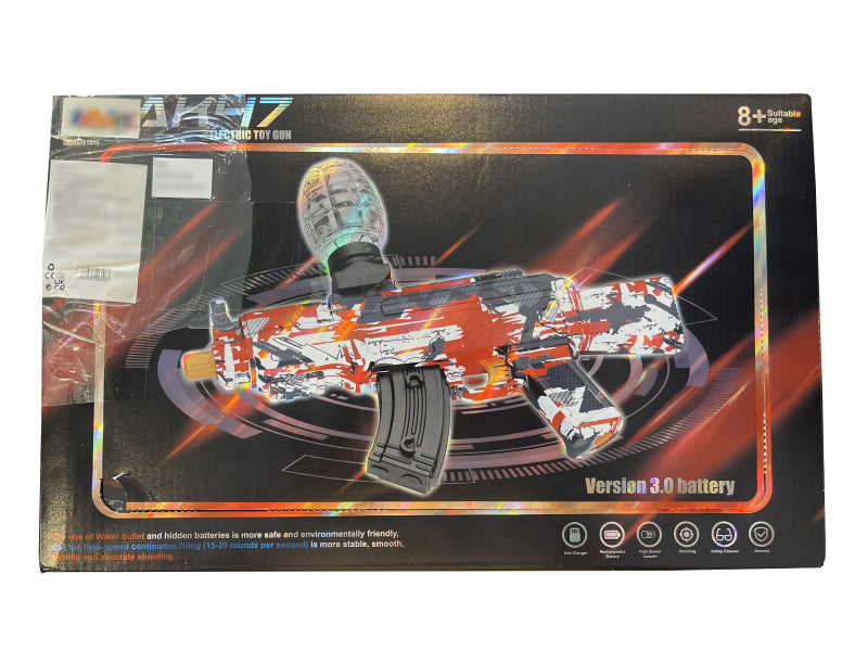 Gel Blaster - AK RED - 2:3 Scale - Colours May Vary - Includes Battery and Charger
