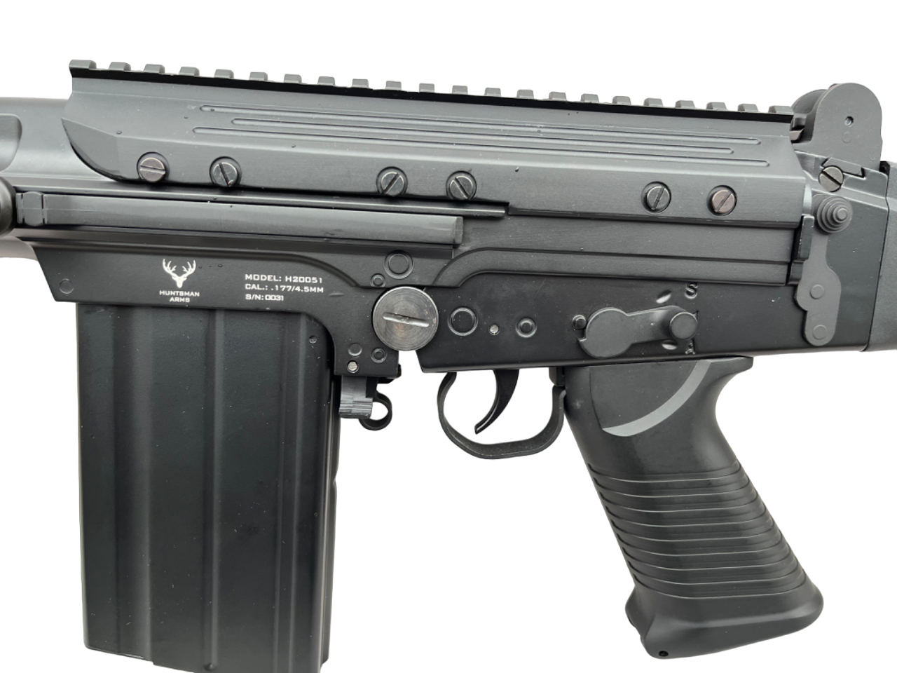 Huntsman Arms .177/4.5mm FAL Airgun (Co2 Powered - Black)