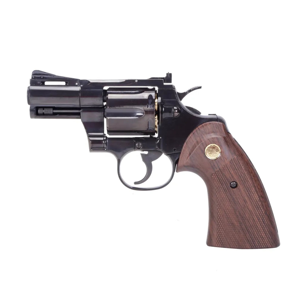 King Arms 357 Evil Gas 2.5" Snub-Nose Revolver Full Metal (Black)