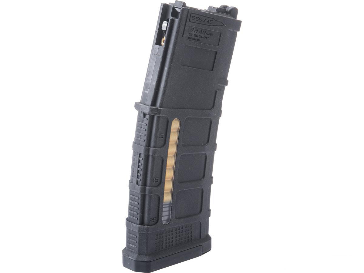 EMG Helios Noveske N4 M4 MWS Gen 3 Gas Magazine by Double Eagle (35 Rounds - Black)