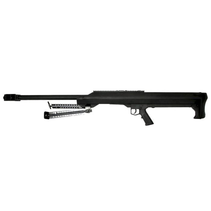 Barrett Snow Wolf M99 Black Bolt Action Sniper Rifle with Bipod (SW-01)