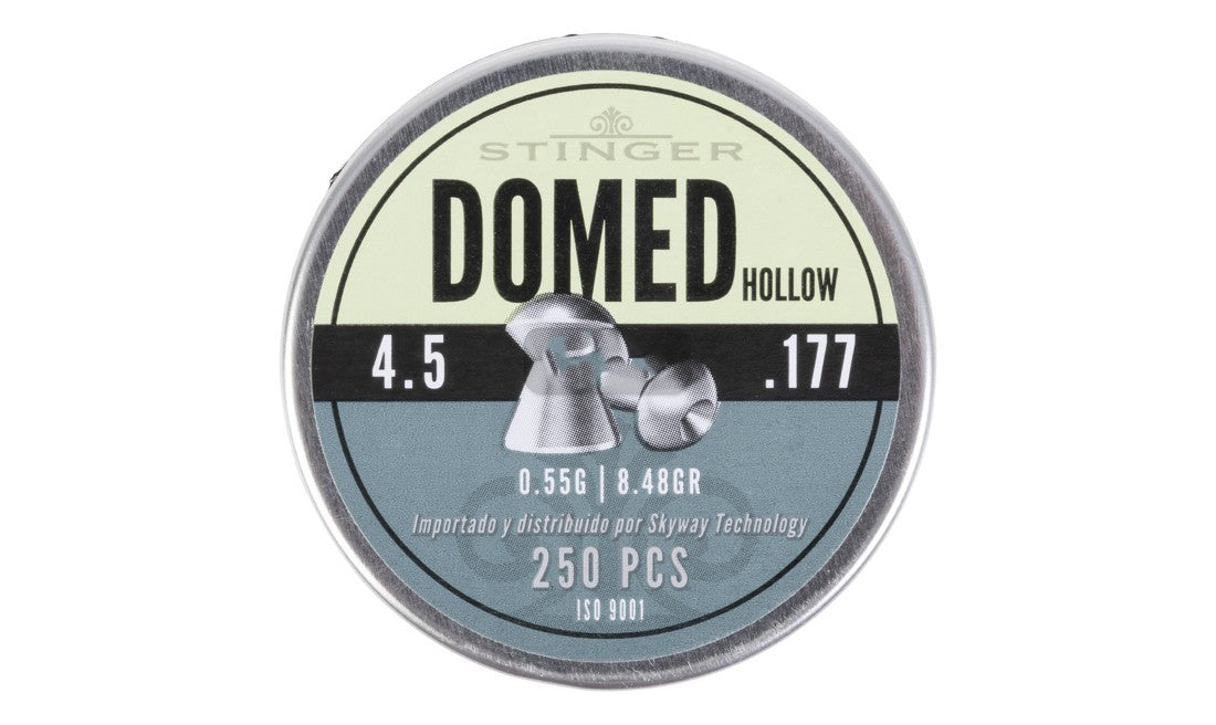 Stinger Domed Hollow .177/4.5mm - 0.55gr - 250 Pellets