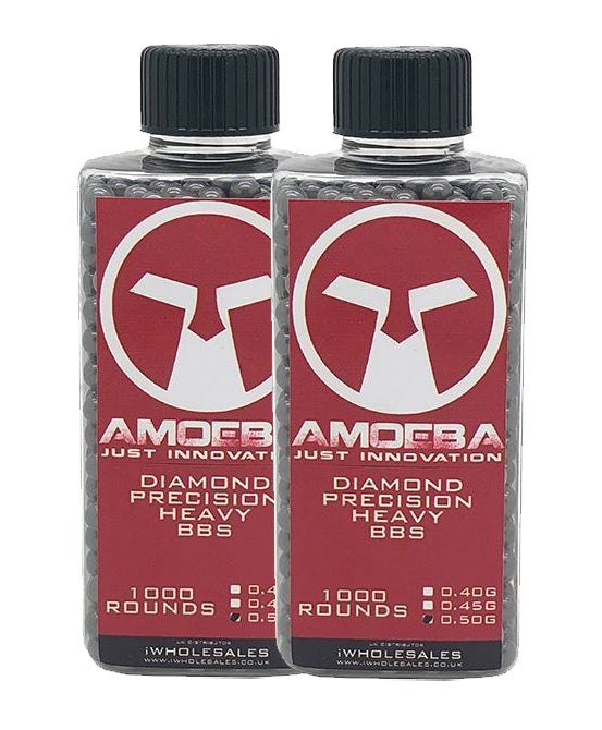 Ares Amoeba Diamond Precision 0.50g 1000 BB's (Pack of 2)
