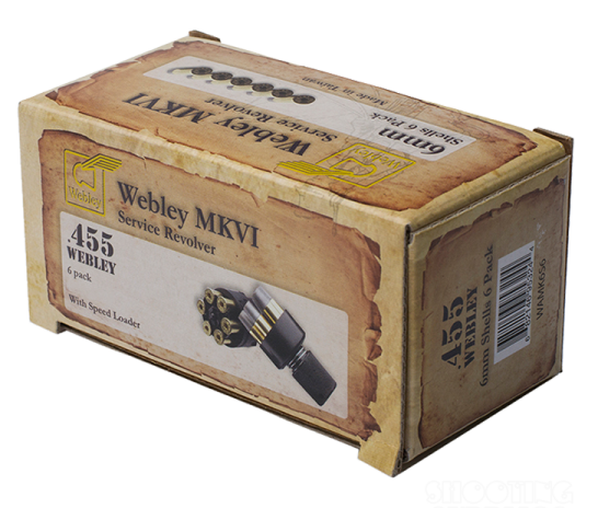 Webley MKVI Replacement Shells 6 Pack - 4.5mm/.177 BB