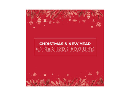 Christmas and New Year Opening Hours 2023