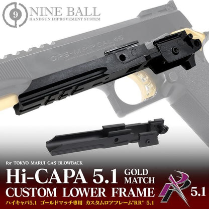 Laylax (Nine Ball) Tokyo Marui Hi-Capa Custom Lower Frame RR (5.1-inch)