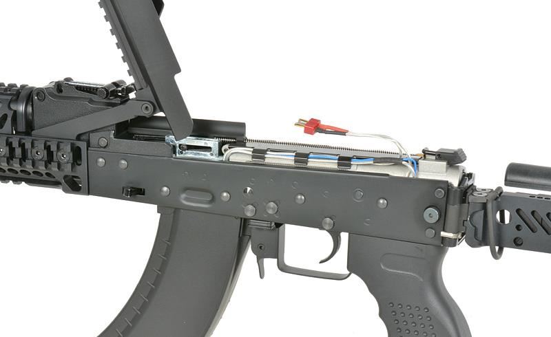 Cyma Platinum AKM Tactical AEG Rifle with Eshooter ETU GEN-2 (Black - CM113)