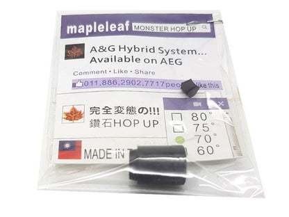 Maple Leaf Hybrid Hop Up Rubber 70 Degress with Hop Tensioner