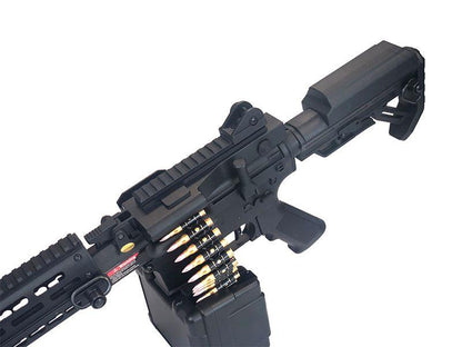 Golden Eagle MCR LMG AEG with Drum Mag. M (2600 Rnds - Sound Control - F6671)