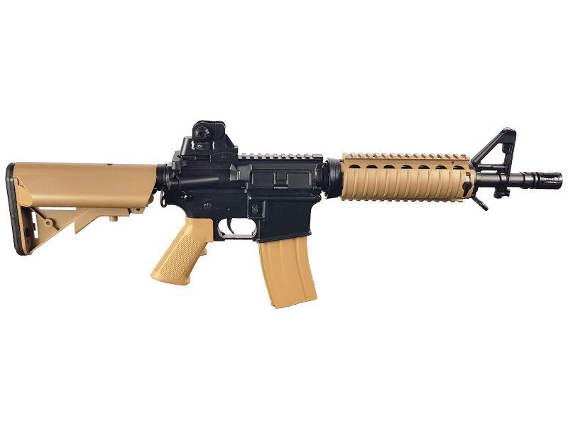 Colt M4 CQB-R Dual Tone Tan AEG (With Battery and Charger - Cybergun - 180834)