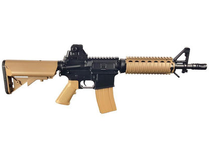 Colt M4 CQB-R Dual Tone Tan AEG (With Battery and Charger - Cybergun - 180834)