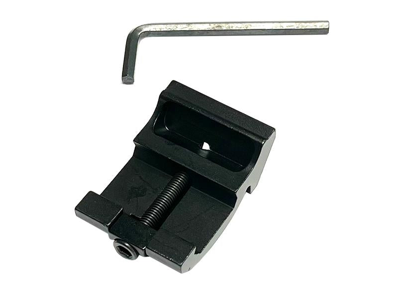 ACM Tactical 45 Degree Offset SIde Rail Mount (Ultra Low Profile - 20mm RIS Rail - Black)
