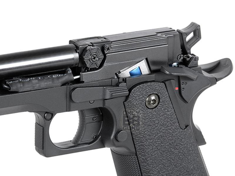 Cyma 5.1 Hi-Capa Mosfet AEP Pistol (Lipo Battery andh Charger Inc. - Black - CM128S)