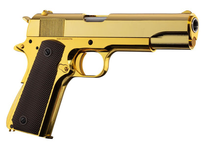 Golden Eagle 1911 Full Metal GBB Airsoft Pistol w/ Hard Case - Gold