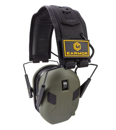 EARMOR M300X Electronic Tactical Hearing Protection Headset (Foliage Green)