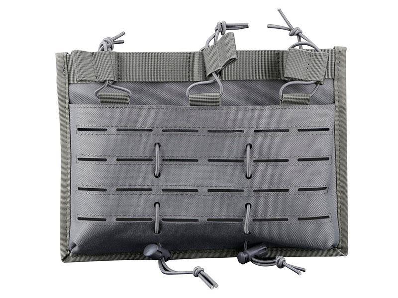 Big Foot 5.56 Laser Cut Magazine Triple-Pouch (Urban Grey)