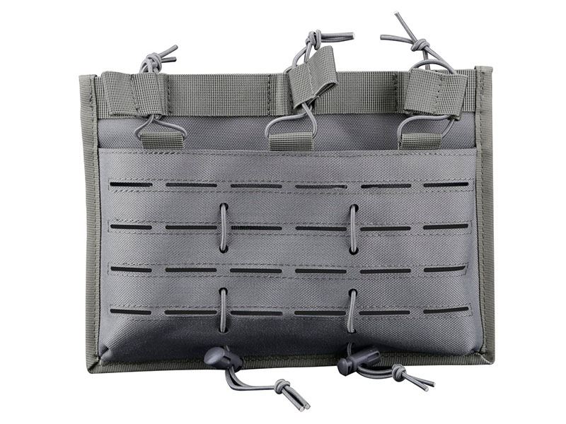 Big Foot 5.56 Laser Cut Magazine Triple-Pouch (Urban Grey)