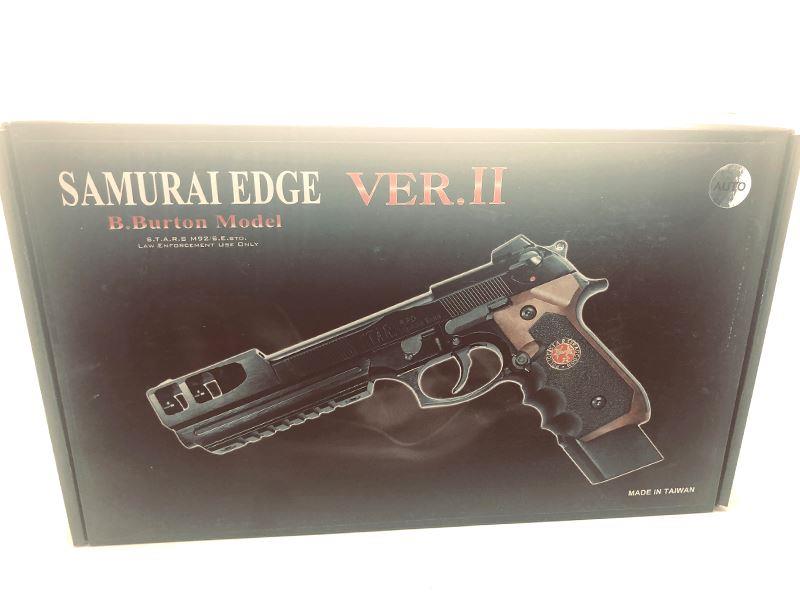 WE Samurai Edge M92 Long Barrel GBBP (Semi./Full Auto - V2 - Brown Grip)