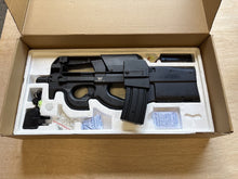 [Boneyard] JG D90 SMG with Inbuilt Drum & M4 Magazine (Black - Inc. Battery and Charger - P98-1) - Unknown Fault or Ex. Display