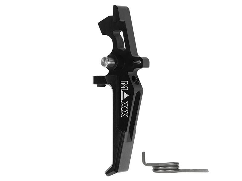 Maxx Model CNC Aluminum Advanced Speed Trigger (Style E) (Black)